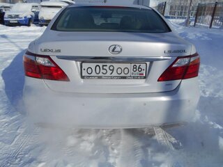 2012 Lexus LS Long 460 L IV Рестайлинг, серебристый, 1198040 рублей, вид 4