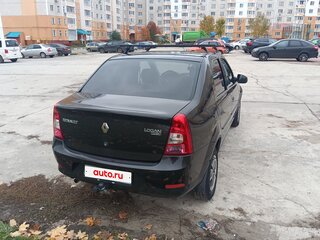 2011 Renault Logan I Рестайлинг, чёрный, 580000 рублей, вид 4