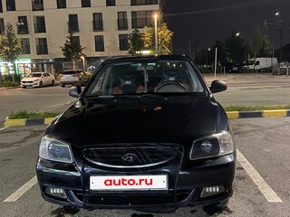 2008 Hyundai Accent ТагАЗ II, чёрный, 375000 рублей, вид 3