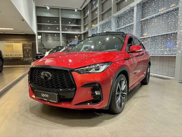 2025 Infiniti QX50 II, красный, 7090000 рублей