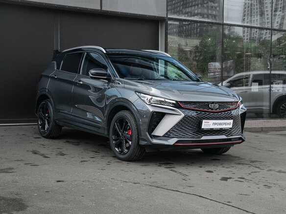 2024 Geely Coolray (Binyue Cool) I Рестайлинг, серый - вид 2