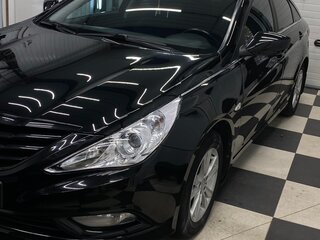 2011 Hyundai Sonata VI (YF), чёрный, 970000 рублей, вид 1