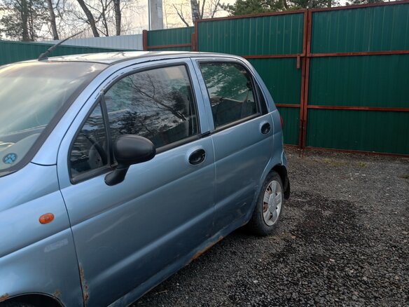 2005 Daewoo Matiz I Рестайлинг, голубой, 260000 рублей - вид 2