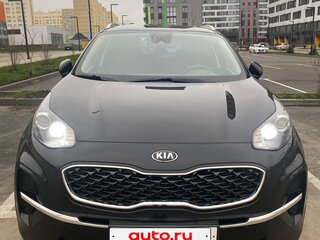 2021 Kia Sportage IV Рестайлинг, чёрный, 2350000 рублей, вид 2
