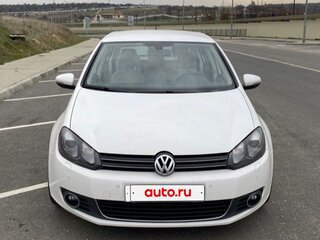 2011 Volkswagen Golf VI, белый, 920000 рублей, вид 2