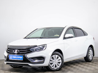 2024 Lada (ВАЗ) Vesta I Рестайлинг (NG), белый, 1599000 рублей, вид 3