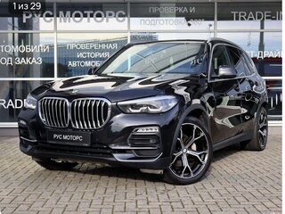 2019 BMW X5 30d IV (G05/G18), чёрный, 5975000 рублей, вид 1