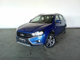 2020 Lada (ВАЗ) Vesta SW Cross I, синий, 1120000 рублей, вид 1