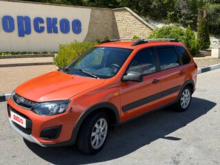 2015 Lada (ВАЗ) Kalina Cross II, оранжевый, 615000 рублей, вид 2