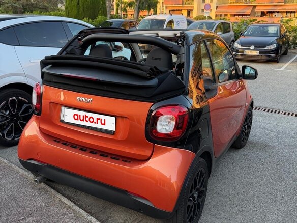 2016 Smart Fortwo III, оранжевый, 2990000 рублей - вид 2