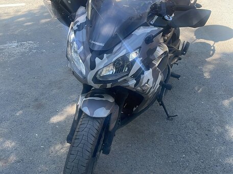 2015 Kawasaki ER-6F (Ninja 650R), серебристый, 515000 рублей, вид 4