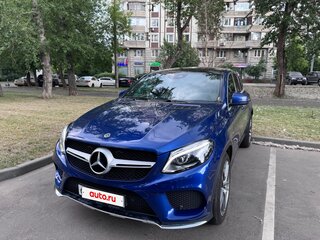 2019 Mercedes-Benz GLE Coupe 350 d I (C292), синий, 6900000 рублей, вид 2