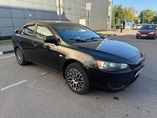 2008 Mitsubishi Lancer X, чёрный, 530000 рублей, вид 3
