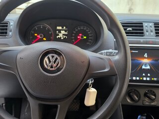2018 Volkswagen Polo V Рестайлинг, белый, 1100000 рублей, вид 4