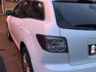 2011 Mazda CX-7 I Рестайлинг, белый, 970000 рублей, вид 4