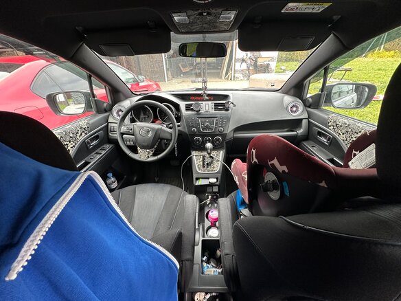 2011 Mazda 5 II (CW), серебристый, 899000 рублей - вид 10