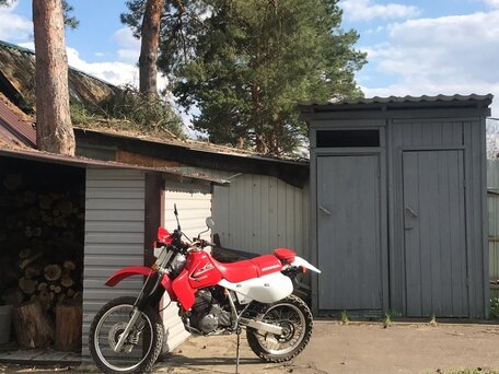 2013 Honda XR 650L, красный, 650000 рублей, вид 1