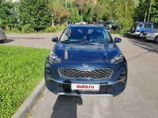 2019 Kia Sportage IV Рестайлинг, синий, 2400000 рублей, вид 2
