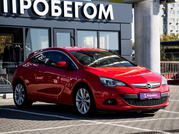 2012 Opel Astra GTC J Рестайлинг, красный, 760000 рублей - вид 2