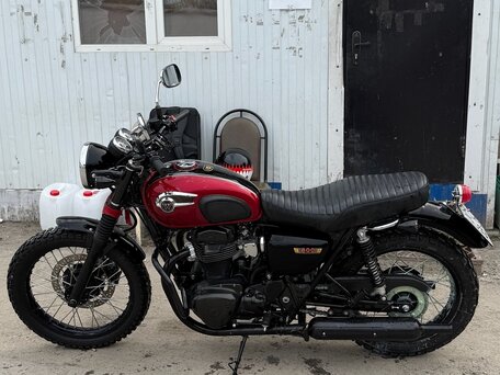2013 Kawasaki W 800, красный, 600000 рублей, вид 4
