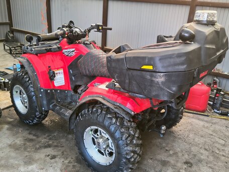 2006 Polaris Hawkeye 300, красный, 355000 рублей, вид 2
