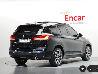 2022 BMW X1 18d sDrive II (F48) Рестайлинг, синий, 2150000 рублей, вид 4