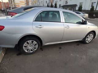 2008 Toyota Corolla X (E140, E150), серебристый, 800000 рублей, вид 2