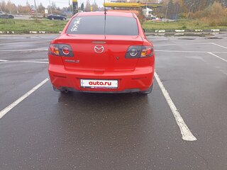 2008 Mazda 3 I (BK) Рестайлинг, красный, 650000 рублей, вид 3
