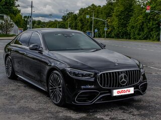 2022 Mercedes-Benz S-Класс 400 d 4MATIC VII (W223), чёрный, 10999999 рублей, вид 1