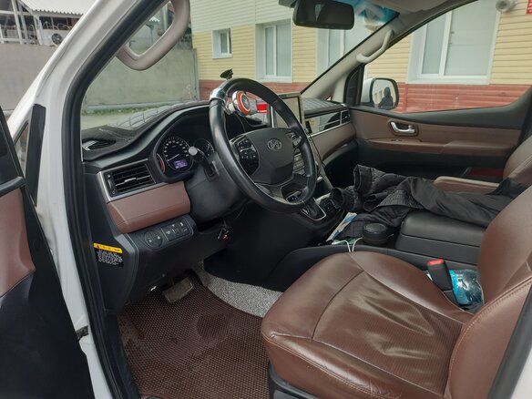 2019 Hyundai Grand Starex I Рестайлинг 2, белый, 3600000 рублей - вид 10