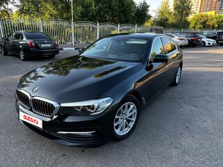 2018 BMW 5 серии 520i VII (G30/G31/G38), чёрный, 1950000 рублей, вид 1