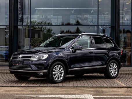 2016 Volkswagen Touareg II Рестайлинг, чёрный, 2495000 рублей, вид 1
