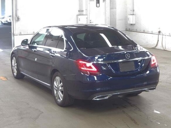2019 Mercedes-Benz C-Класс 180 IV (W205) Рестайлинг, синий, 1800000 рублей - вид 3