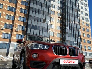 2017 BMW X1 18i sDrive II (F48), оранжевый, 2300000 рублей, вид 3