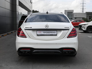 2019 Mercedes-Benz S-Класс 450 Long VI (W222, C217) Рестайлинг, белый, 6298000 рублей, вид 5