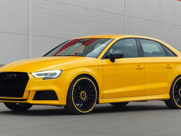 2016 Audi A3 III (8V) Рестайлинг, жёлтый - вид 19