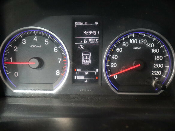 2008 Honda CR-V III, чёрный - вид 15