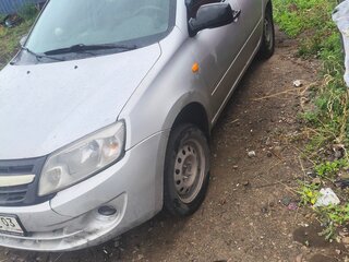 2012 Lada (ВАЗ) Granta I, серебристый, 380000 рублей, вид 1