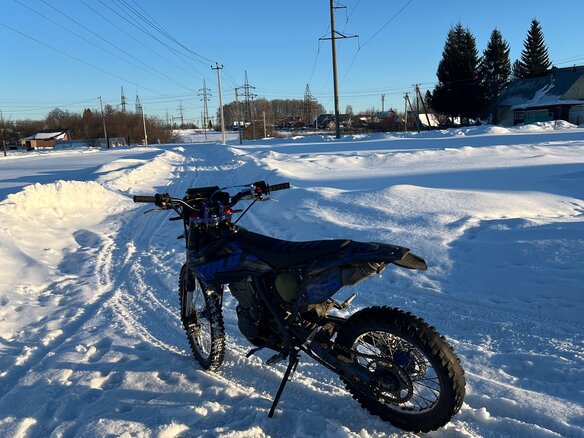2024 Motoland XT300, синий, 130000 рублей - вид 1
