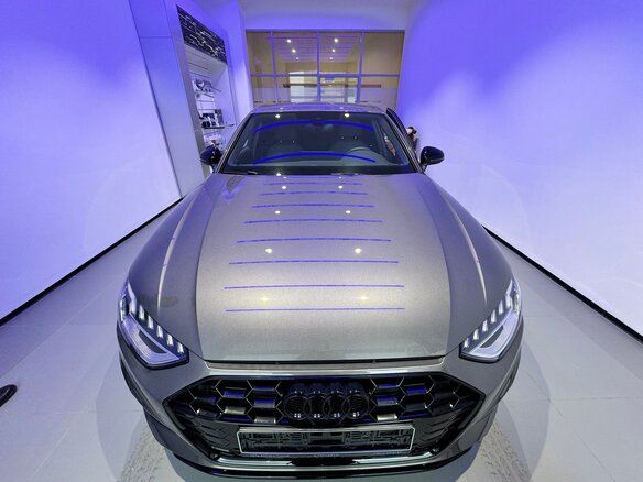 2022 Audi A4 35 TFSI V (B9) Рестайлинг, серый, 4802596 рублей - вид 7