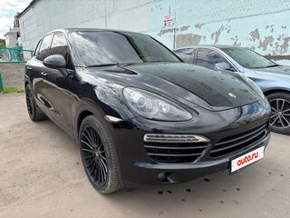 2010 Porsche Cayenne Diesel II (958), чёрный, 2500000 рублей, вид 4