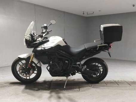 2012 Triumph Tiger 800, белый, 410000 рублей, вид 2