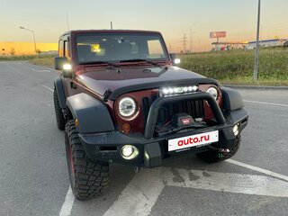 2008 Jeep Wrangler III (JK), красный, 3500000 рублей, вид 3