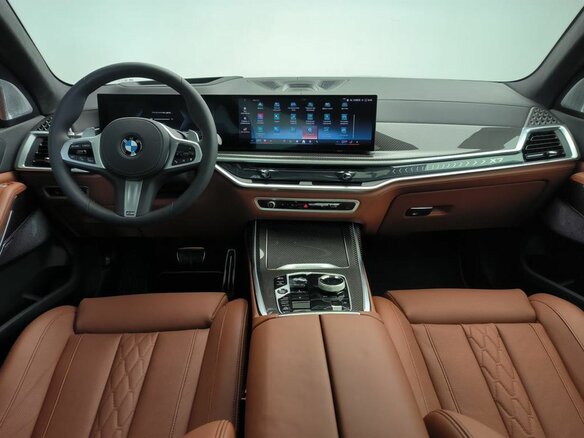 2025 BMW X7 40d I (G07) Рестайлинг, чёрный - вид 6