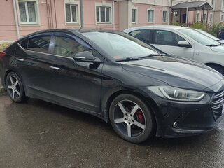 2016 Hyundai Elantra VI (AD), чёрный, 1250000 рублей, вид 2