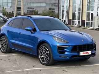 2015 Porsche Macan S I, синий, 3300000 рублей, вид 3