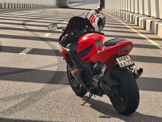 2002 Honda CBR 600F, красный, 400000 рублей, вид 4