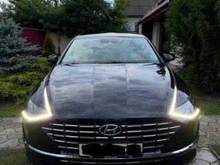 2021 Hyundai Sonata VIII (DN8), чёрный, 2200000 рублей, вид 2