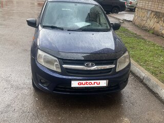 2017 Lada (ВАЗ) Granta I, синий, 370000 рублей, вид 1