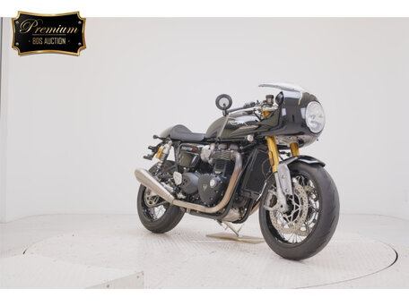 2021 Triumph Thruxton, чёрный, 1100000 рублей, вид 3